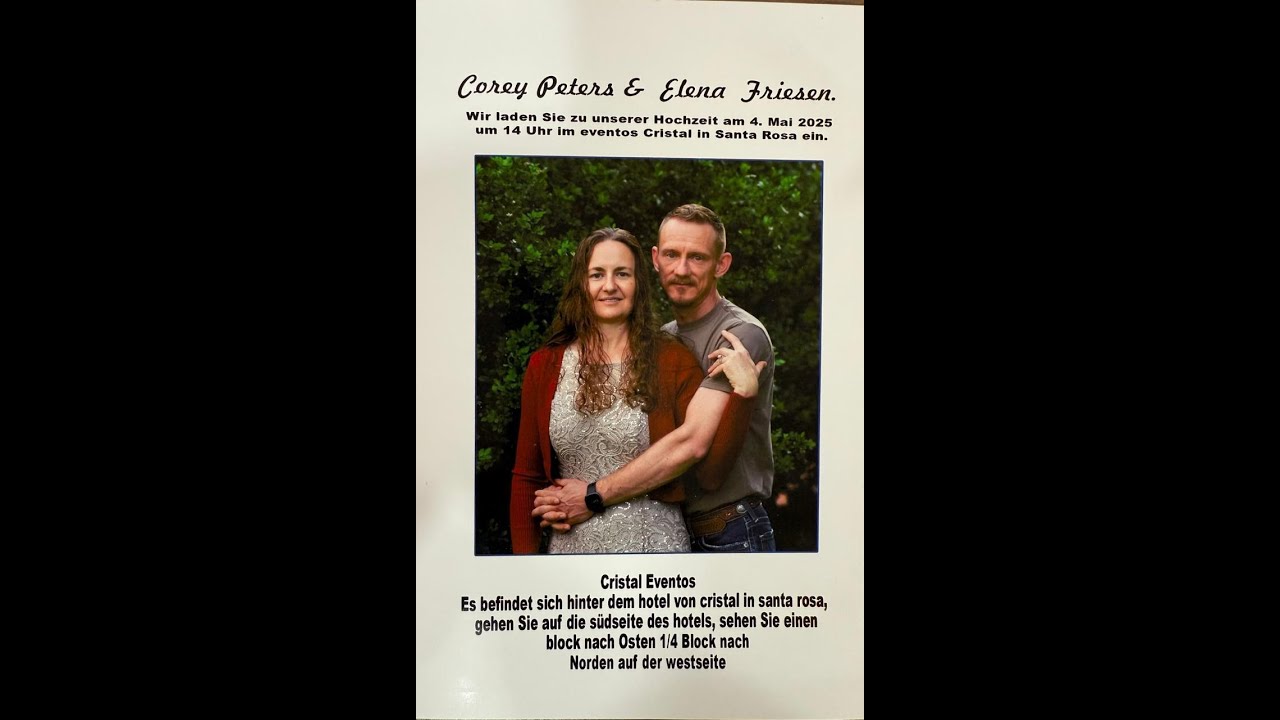 Corey Peters & Elena Friesen