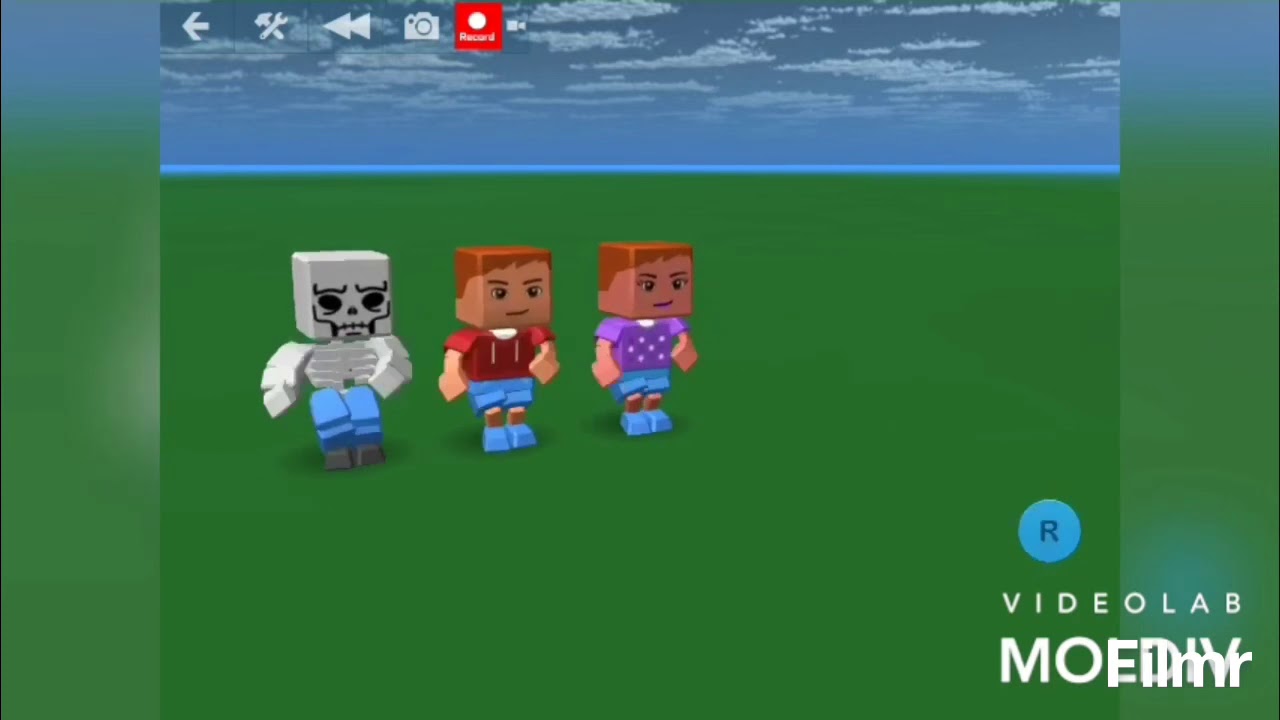 Blocksworld Funny Dancing To Funky Music - YouTube