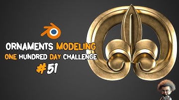 Ornaments Modeling in Blender #51
