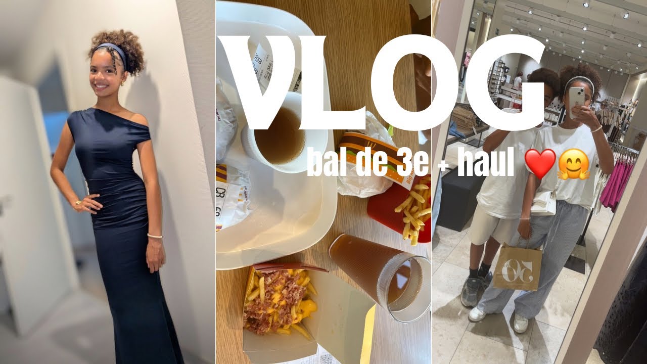 vlog : shopping avec lowan + préparation pour mon bal de 3e😘