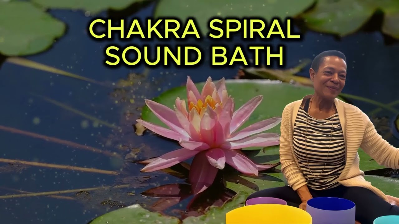 Chakra Spiral Sound Bath Meditation: Align Your Energy Centers (Root to Crown & Heart Weave)