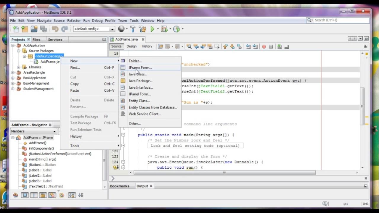 Lecture 2 How to use Netbeans for Java - YouTube