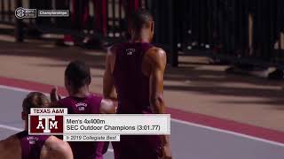 Men’s 4x400m - 2019 SEC Outdoor Championships