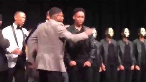 Alpha Phi Alpha Fraternity Inc Most Lit Probate Comeout EVER (Auburn Alphas)