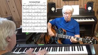 YOU'D BE SURPRISED - Jazz guitar &amp; piano cover ( Irving Berlin )