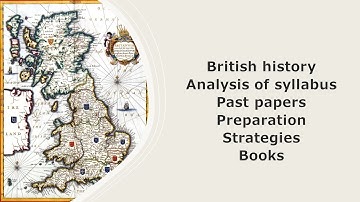British History for CSS | Past Papers | Books | Choice of Optionals