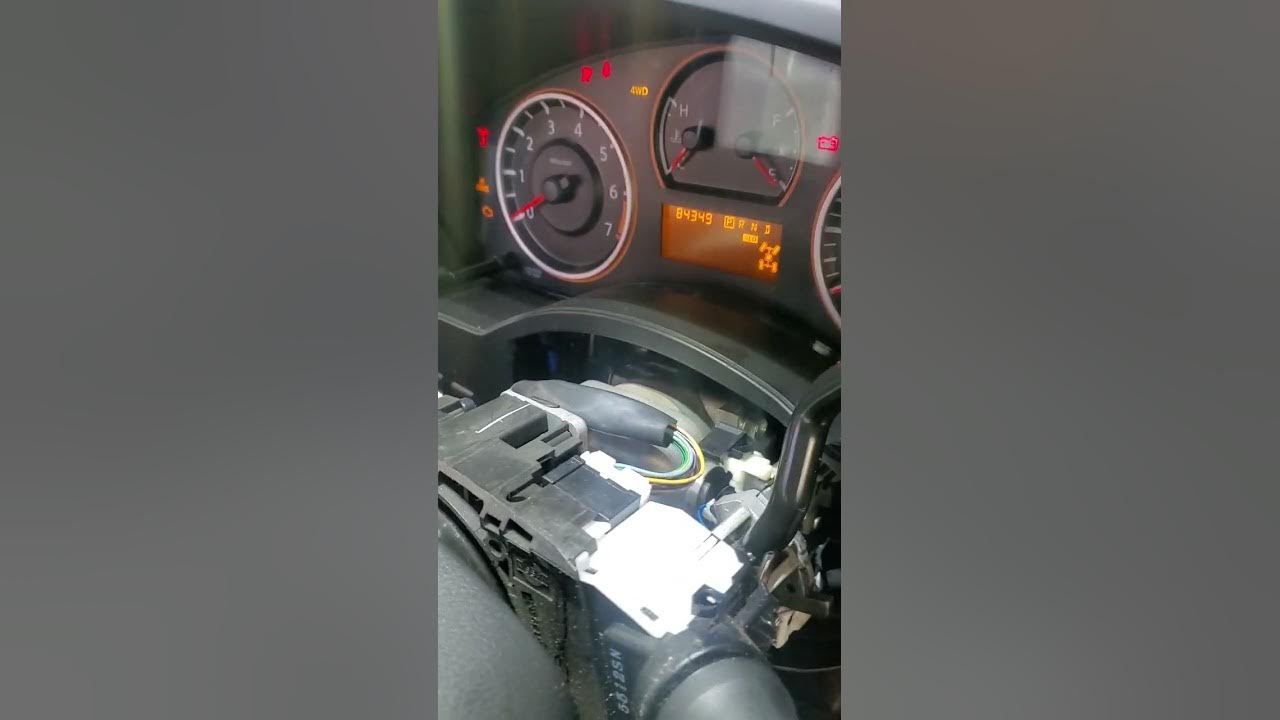 2015 nissan titan shifter not coming out of park easy fix. - YouTube