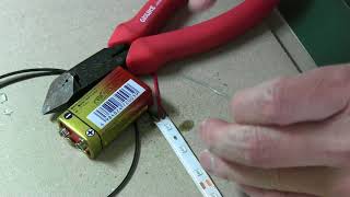 簡単！LEDテープを切って配線を繋ぐ