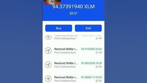 FREE $10 FREE #STELLAR LUMENS (#XLM)  LEARN & EARN ON #COINBASE