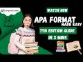 How to Set Up APA Format in google docs | APA Essay Format Step-by-Step