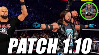 WWE 2K23 PATCH 1.10 Details (New Features Added!) Information