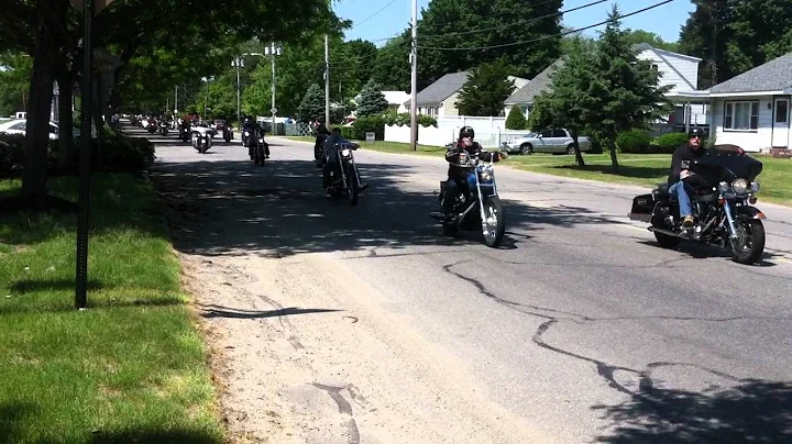 Motorcycle Ride in Memory of USMC Pfc Eric Currier