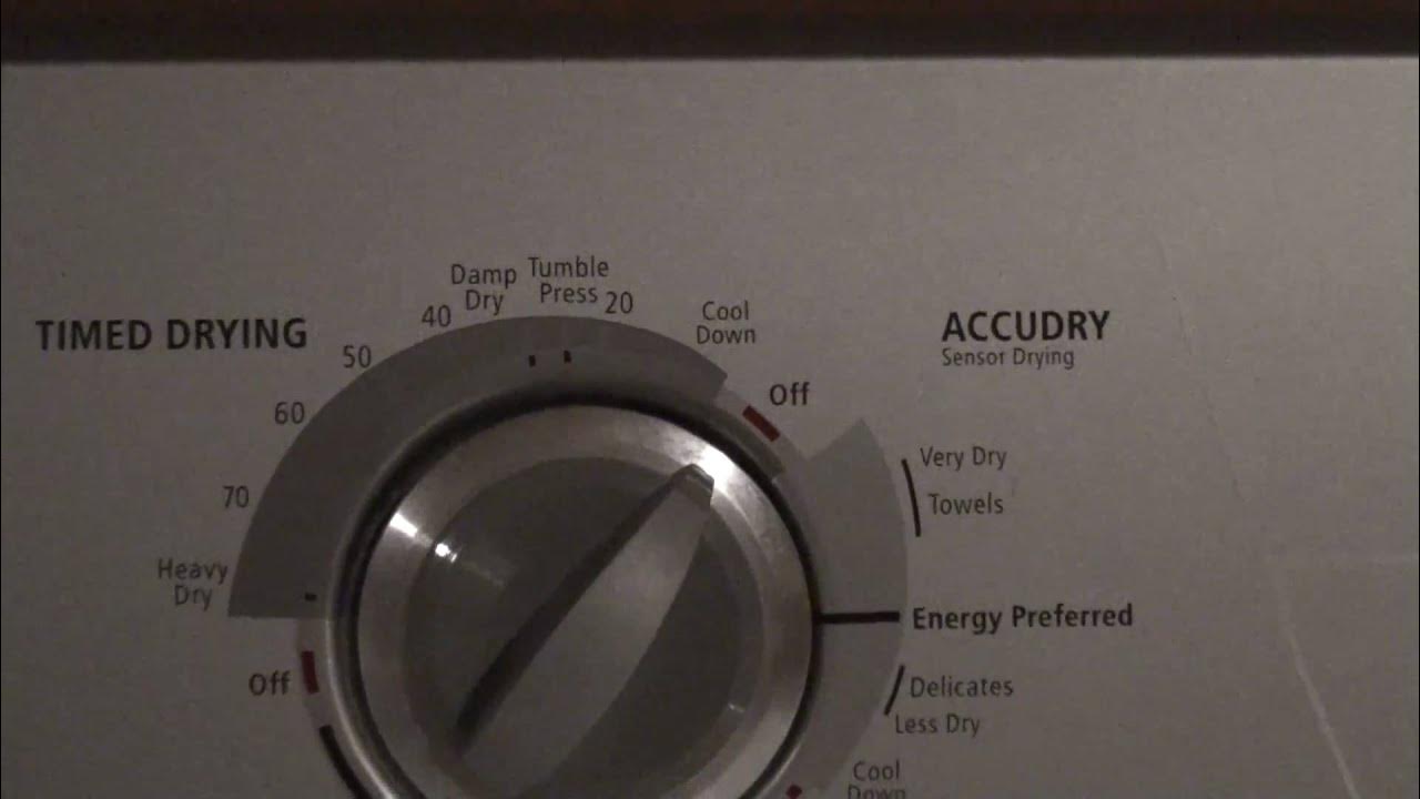 Ultimate Care II by WHIRLPOOL Dryer YouTube