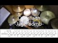 Crossfaith - J&auml;gerbomb - DrummerFrank Drum Cover - With Drum Score
