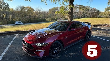 TOP 5 FIRST MODS FOR BASE MUSTANG GT