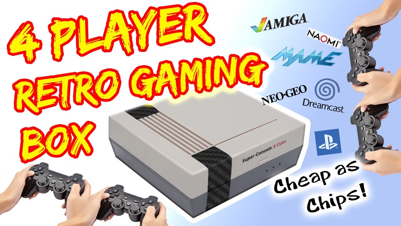 Retro Super Console X Cube Console de Videogame com Joystick