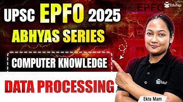 UPSC EPFO Computer Knowledge Free MCQs | UPSC EPFO Free Classes 2025 | UPSC EPFO Online Course Free