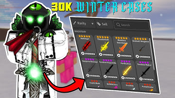 CUSTOM DUELS 30K COINS UNBOXING (ROBLOX)