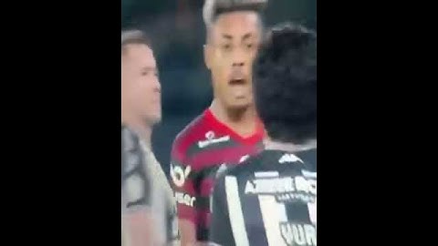 BRUNO HENRIQUE FALO PARA O JOGADOR DO BOTAFOGO ( JOGO A ONDE)    BOTAFOGO x FLAMENGO