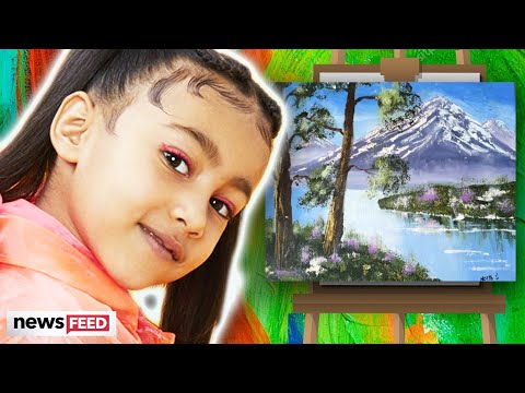 North West's SHOCKING Art Skills Spurs Viral Debate!