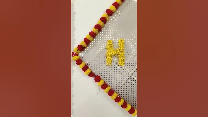 EASY SIMPLE HALDI DECORATION IDEAS AT HOME #shorts #youtubeshorts