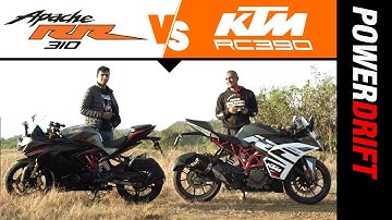 Winactie | TVS Apache RR 310 BS6 vs KTM RC 390 | Betaalbare sportmotoren vergeleken | PowerDrift