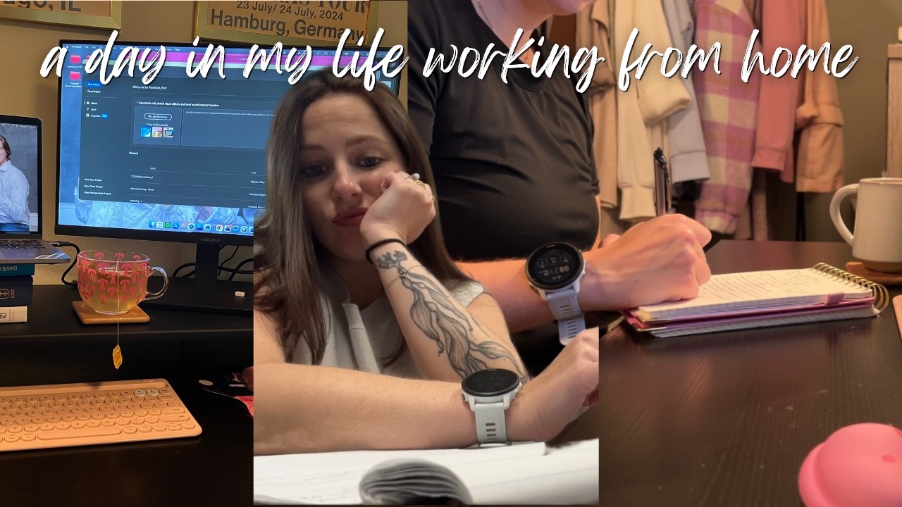 a day in my life working from home