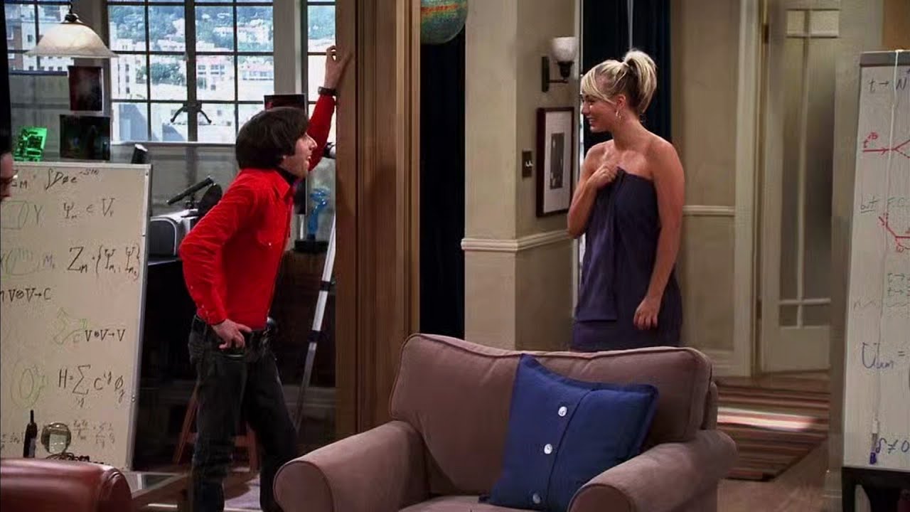 Penny meet Howard (the big bang theory s01 e01) - YouTube