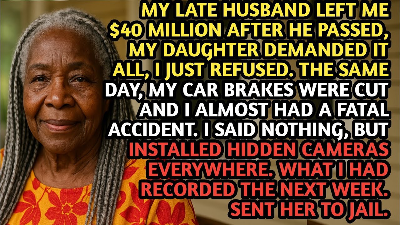 After My Husband Passed, I Inherited $40M, My Daughter Demanded It — When I Refused…