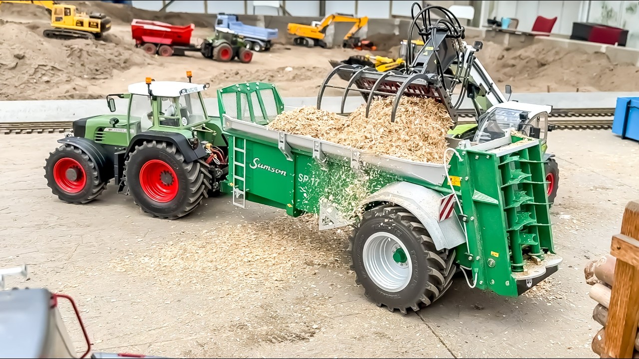 MEGA TRACTORS AND RC TRUCKS MIX COLLECTION