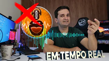 Como mudar a voz no microfone em tempo real celular?