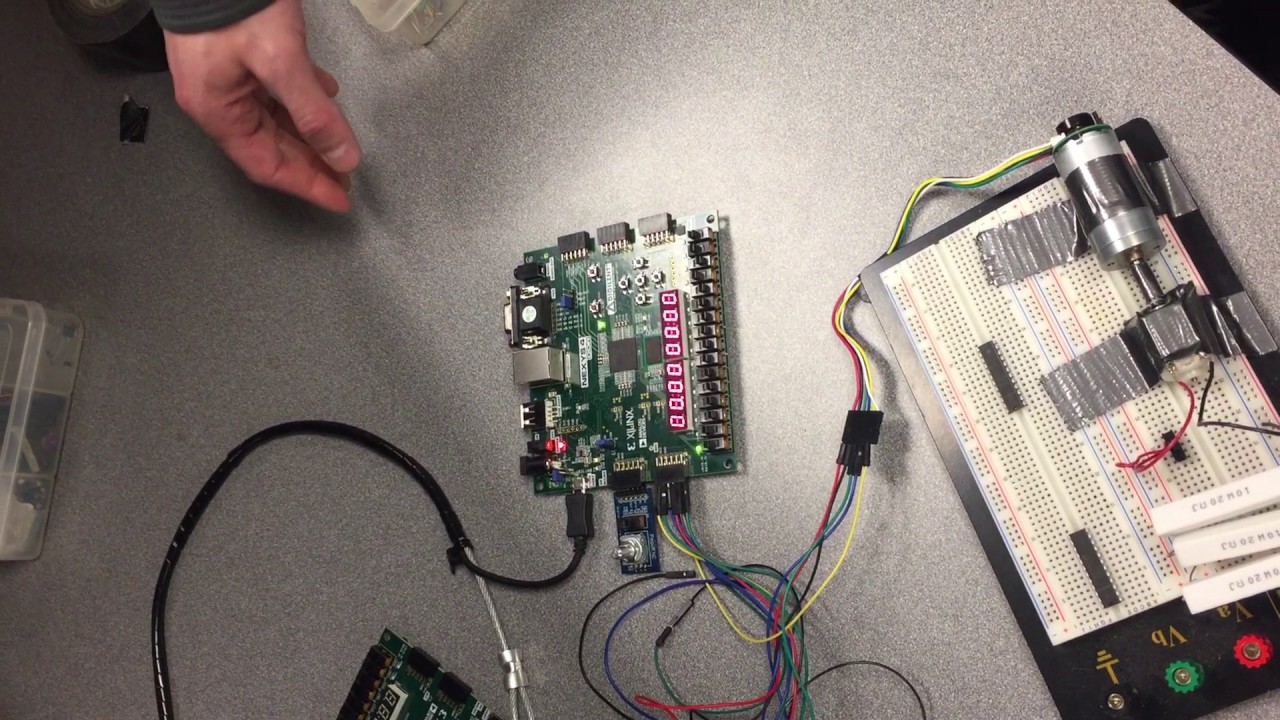 ECE544 Project 3 PID controller - YouTube