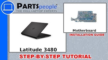 Dell Latitude 3480 (P79G001) Motherboard How-To Video Tutorial