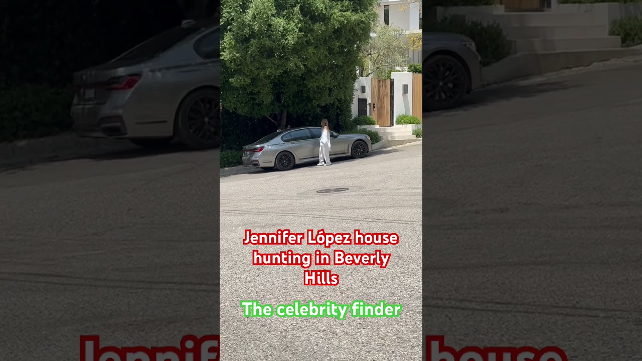 Jennifer López house hunting in be early hills with out Ben Affleck.
