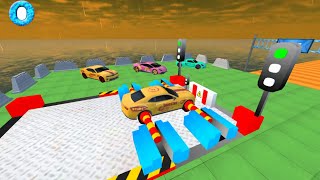 Mega Rampa Araba Yarış Stunts - Car Stunt Lite - Direksiyonlu Araba Oyunları Android GamePlay FHD screenshot 4
