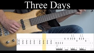 Three Days (Jane's Addiction) - Bass Cover (With Tabs) by Leo Düzey