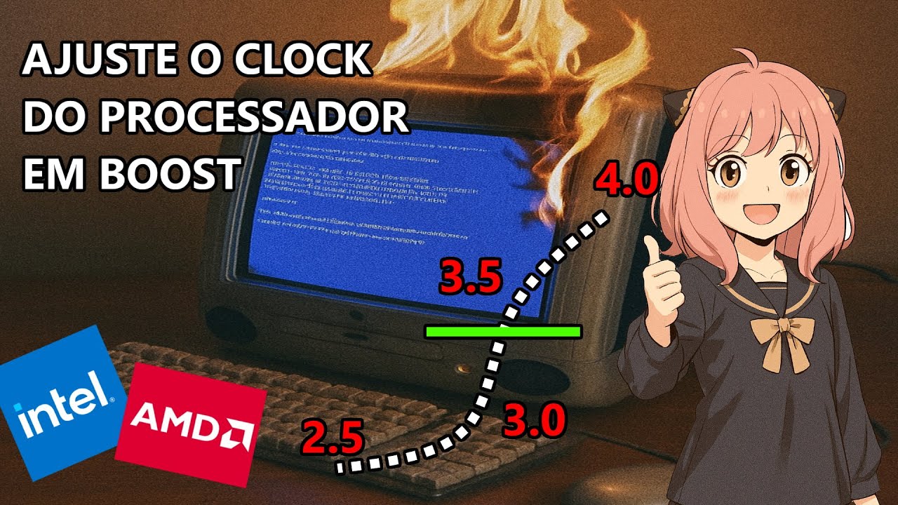 Clock Boost Como fixar o clock do boost (CPU) Intel ou AMD - YouTube