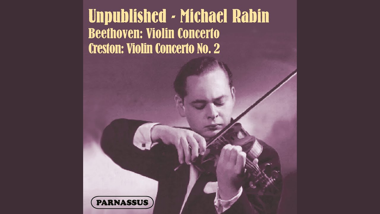 Guarda Violin Concerto No. 2, Op. 78: I. Allegro (2025 Remastered Edition) su YouTube Guarda Violin Concerto No. 2, Op. 78: I. Allegro (2025 Remastered Edition) su YouTube