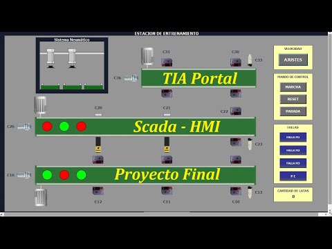 TIA Portal - WinCC (Scada y HMI) Proyecto Final de Automatización