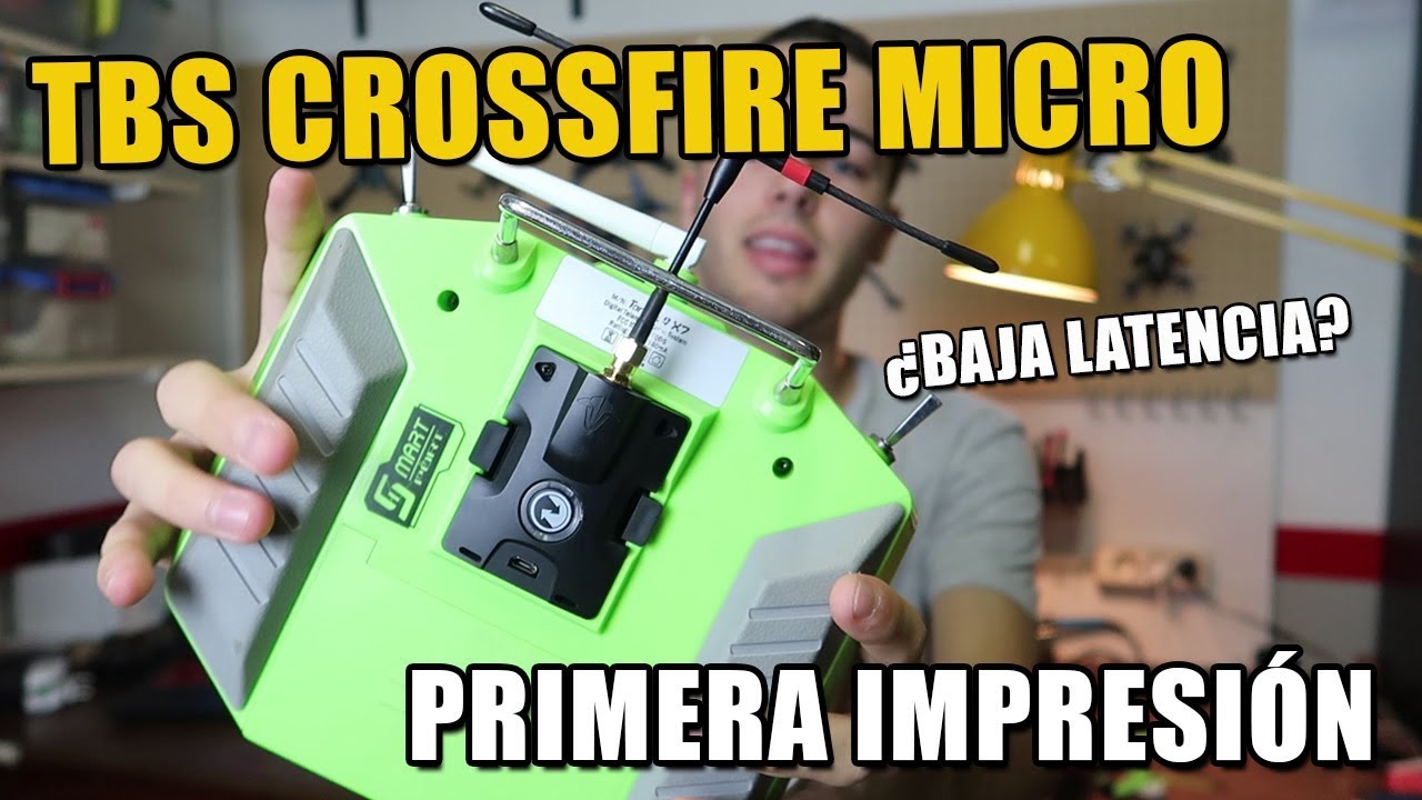 🤔 ¿ SE NOTA LA BAJA LATENCIA DEL TBS CROSSFIRE ?  - TBS CROSSFIRE MICRO TX 🤔