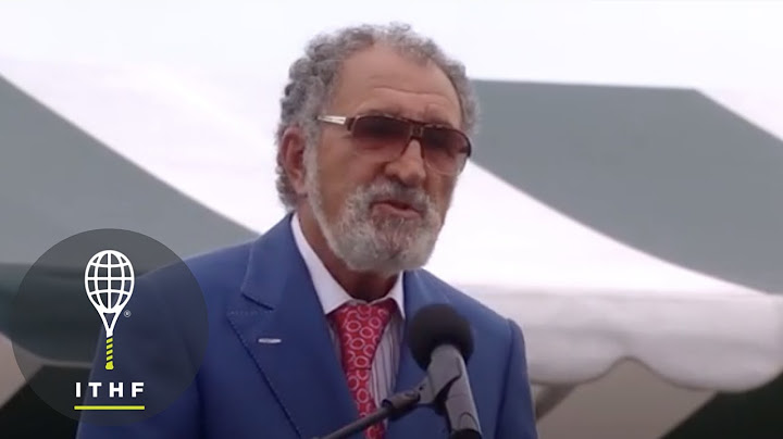 Ion Tiriac: Discurs de introducere la Hall of Fame, 2013