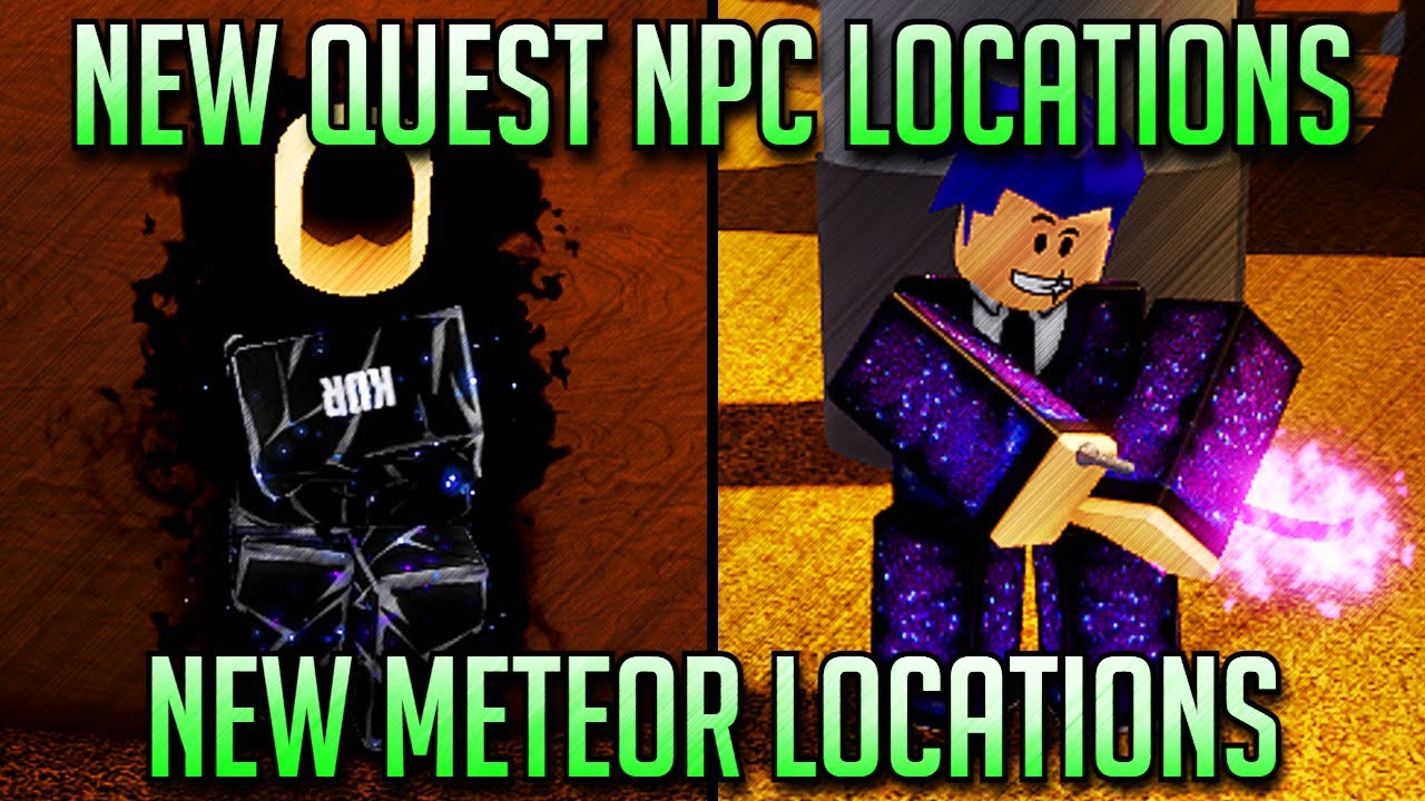 All New NPC Locations in YBA  Your Bizarre Adventure Update 1 