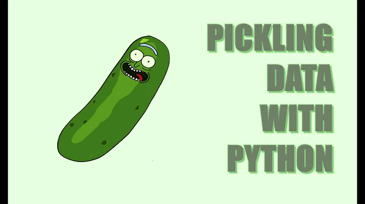 Pickling Data With Python!
