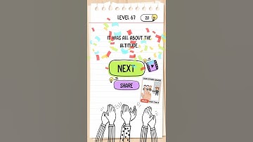 Brain Test Level 67 Solution | Click Them From Low To High.