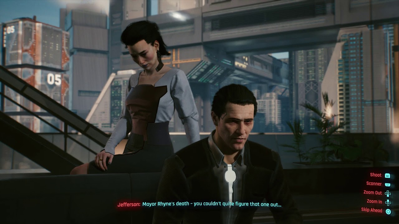 Cyberpunk 2077 - Dream On: Talk to Peralezes: Corpo Choices "Had A Break In" Dialogue PS5 Gameplay