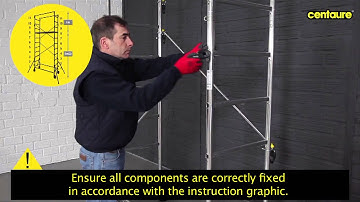 Assembly video of the Quad’UP scaffold by Centaure.