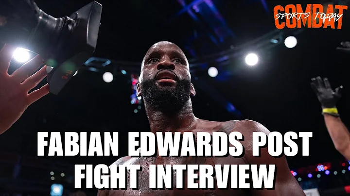 Fabian Edwards says he can fight Johnny Eblen as soon as next week 👀 | Bellator Belfast