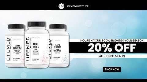 20% OFF All Supplements — ONE DAY ONLY! | December 7 Deal