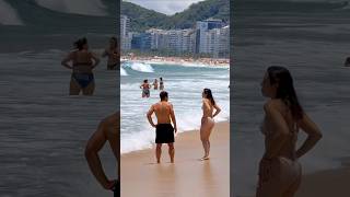 🇧🇷 COPACABANA BEACH | Stunning Ocean Views & Rio Beach Vibes 🏖️✨