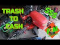 Trash To Cash Free Simplicity Riding Lawn Mower Flip